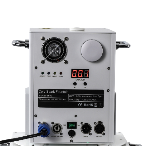 900W Indoor Fireworks Sparkular Fountain Machine - Image 8