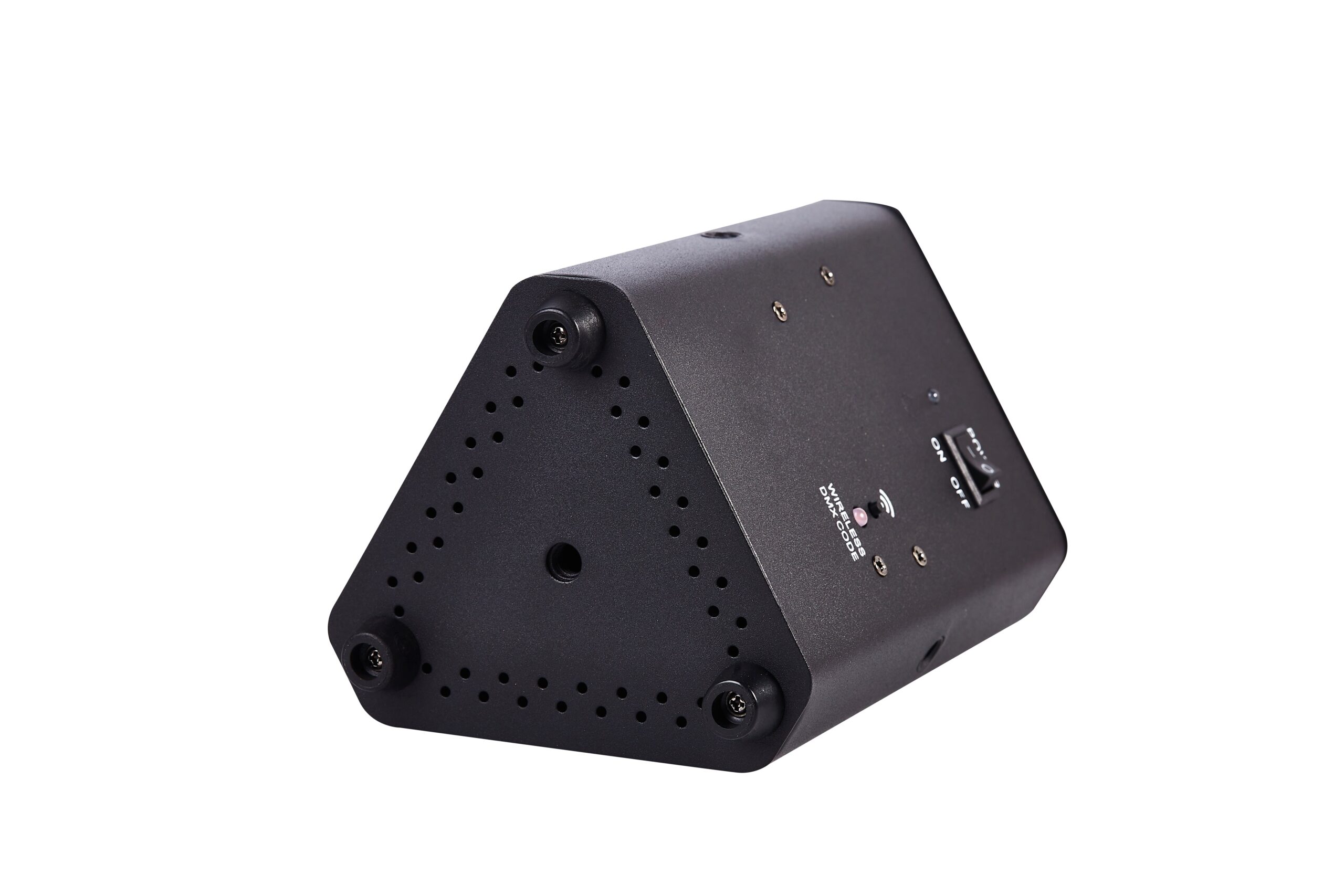 Powered LED wedge Uplight - 3 Bulbs x18W rgbawa uv led wireless dmx Battery - Image 4