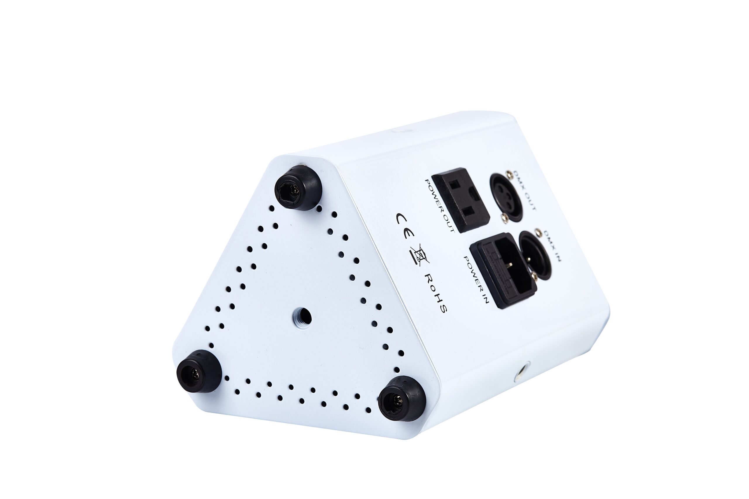 Powered LED wedge Uplight - 3 Bulbs x18W rgbawa uv led wireless dmx Battery - Image 7