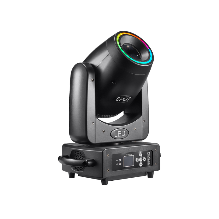 BPM-Spots Moving Head Light 100W – Battery Powered & Wireless DMX