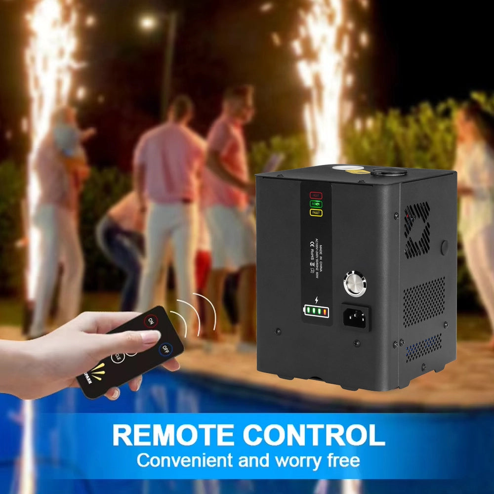 Mini Spark Machine with Built-In Battery – Wireless Cold Spark Fountain (No DMX) - Image 7