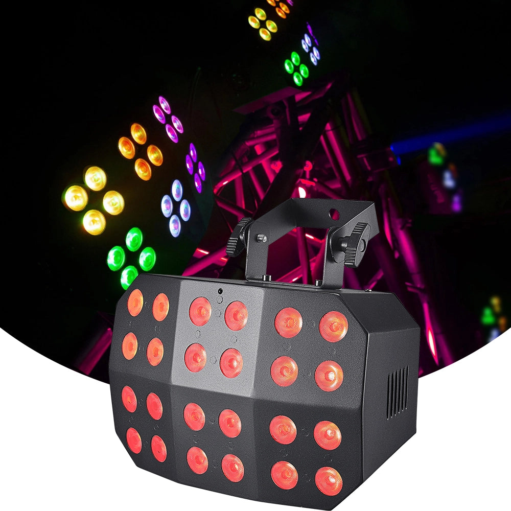 Spider Wash Light - RGBWA UV - Battery Powered -Wireless DMX - Image 2