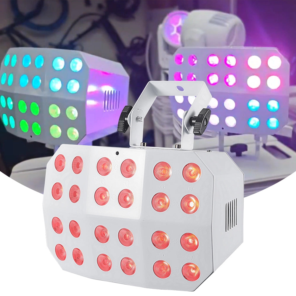 Spider Wash Light - RGBWA UV - Battery Powered -Wireless DMX - Image 4